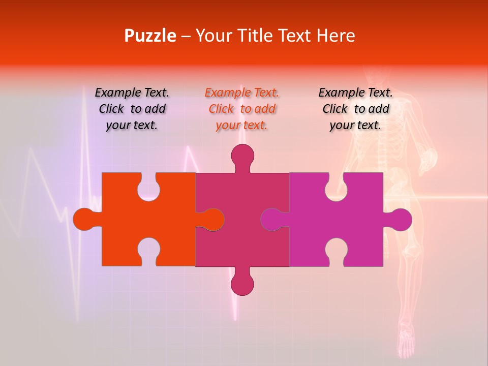 Education Disease Graph PowerPoint Template