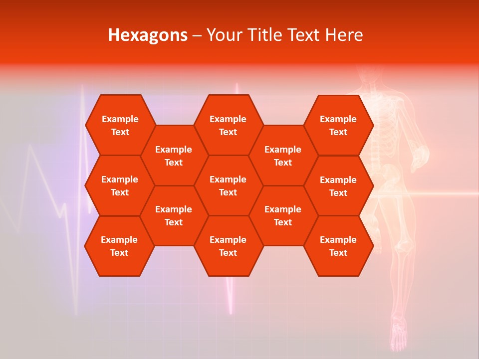Education Disease Graph PowerPoint Template