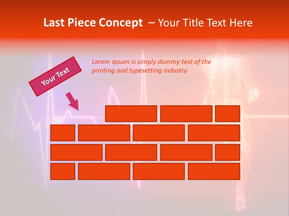 Education Disease Graph PowerPoint Template