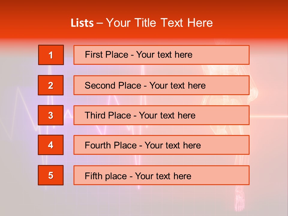 Education Disease Graph PowerPoint Template