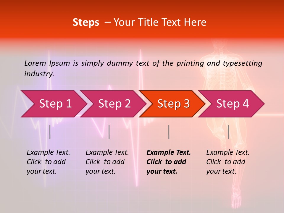 Education Disease Graph PowerPoint Template