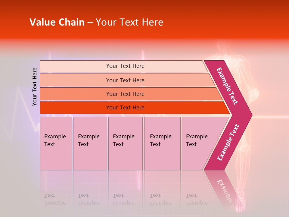 Education Disease Graph PowerPoint Template