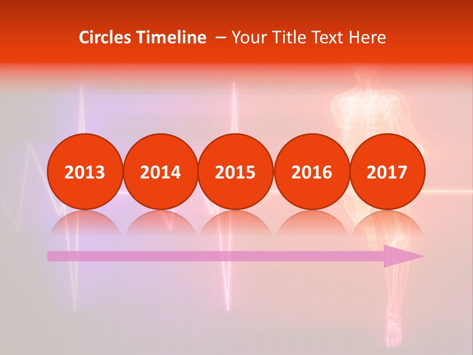 Education Disease Graph PowerPoint Template