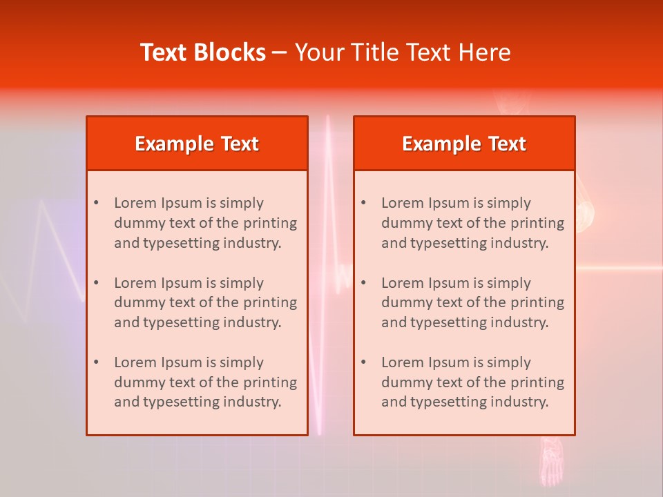 Education Disease Graph PowerPoint Template