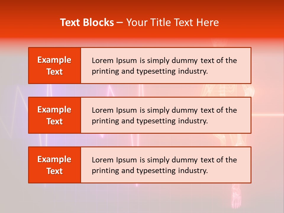 Education Disease Graph PowerPoint Template