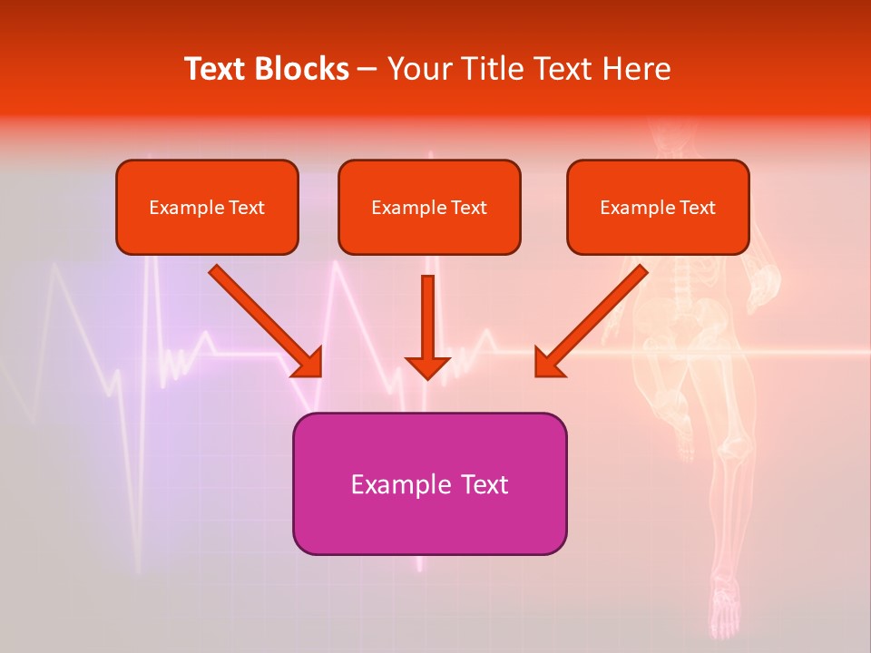 Education Disease Graph PowerPoint Template