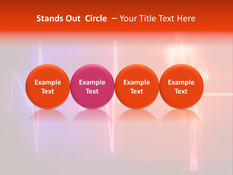 Education Disease Graph PowerPoint Template