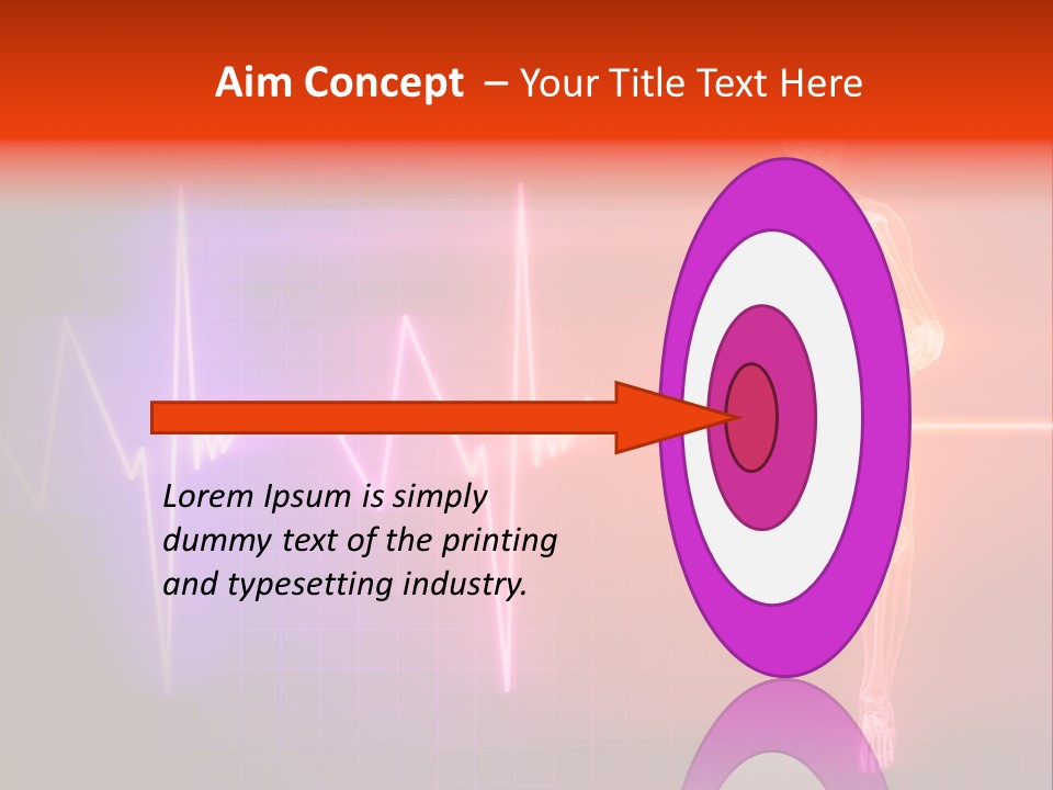 Education Disease Graph PowerPoint Template