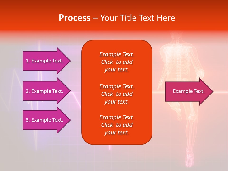 Education Disease Graph PowerPoint Template