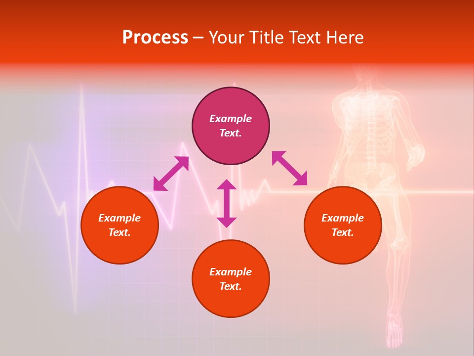 Education Disease Graph PowerPoint Template