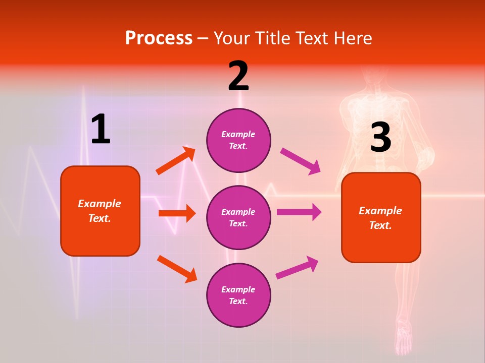 Education Disease Graph PowerPoint Template