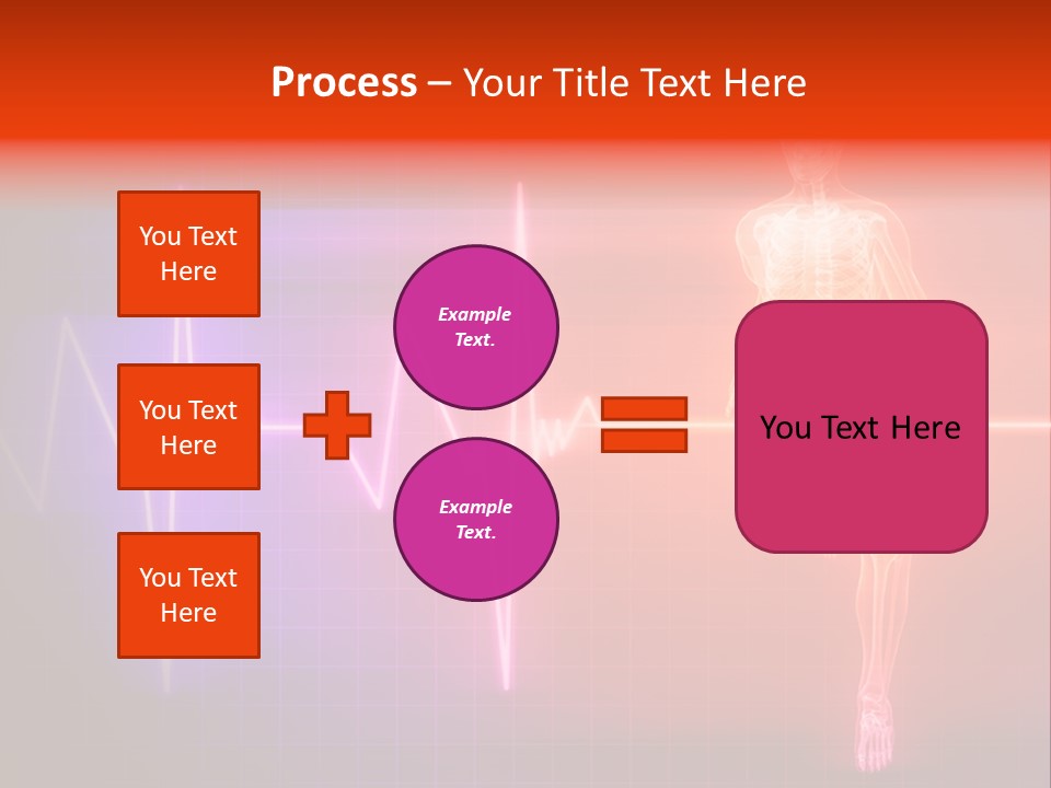 Education Disease Graph PowerPoint Template