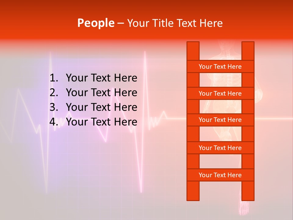 Education Disease Graph PowerPoint Template