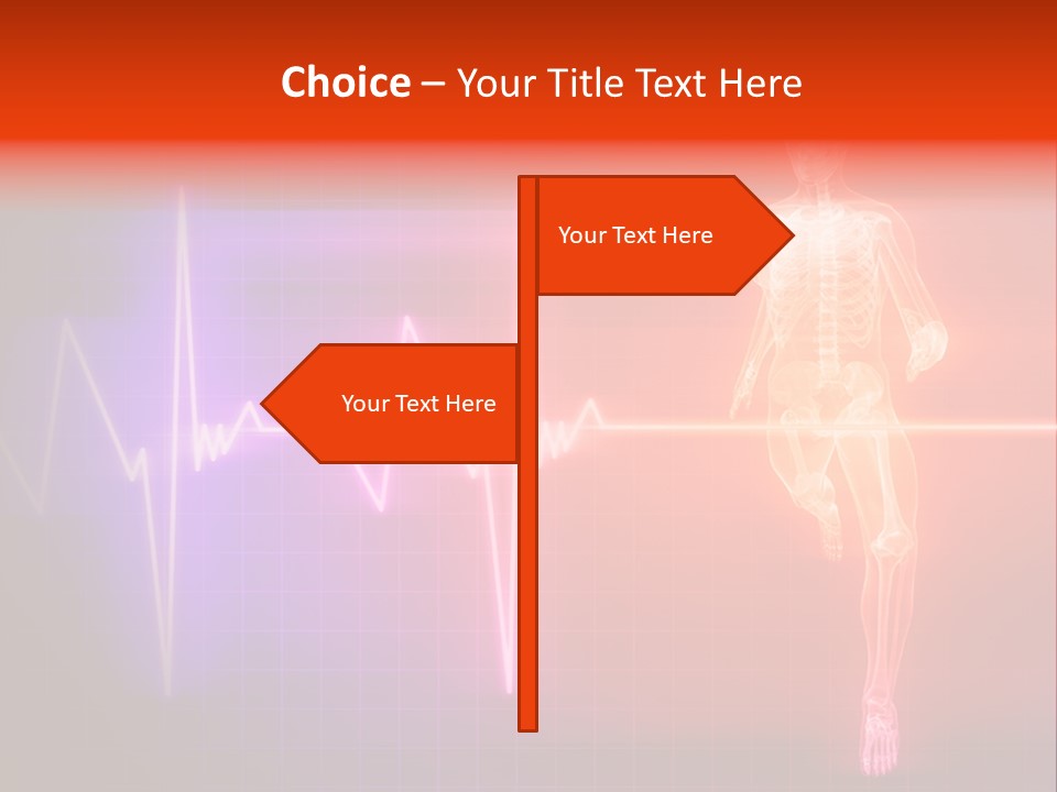 Education Disease Graph PowerPoint Template