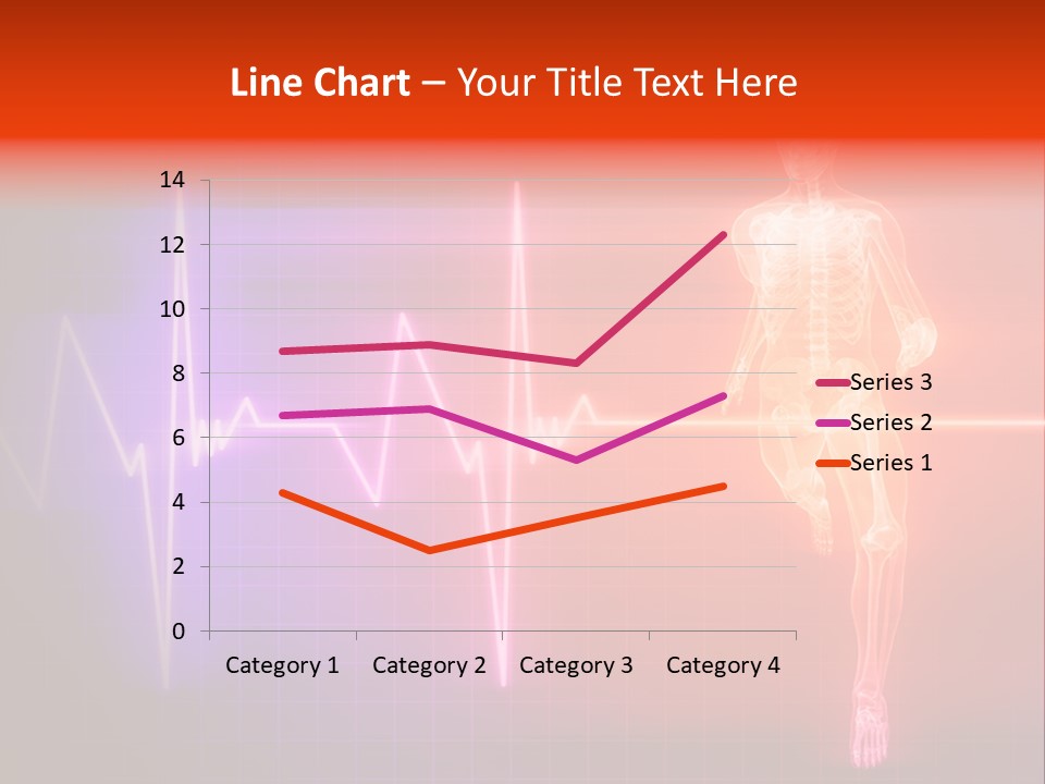 Education Disease Graph PowerPoint Template
