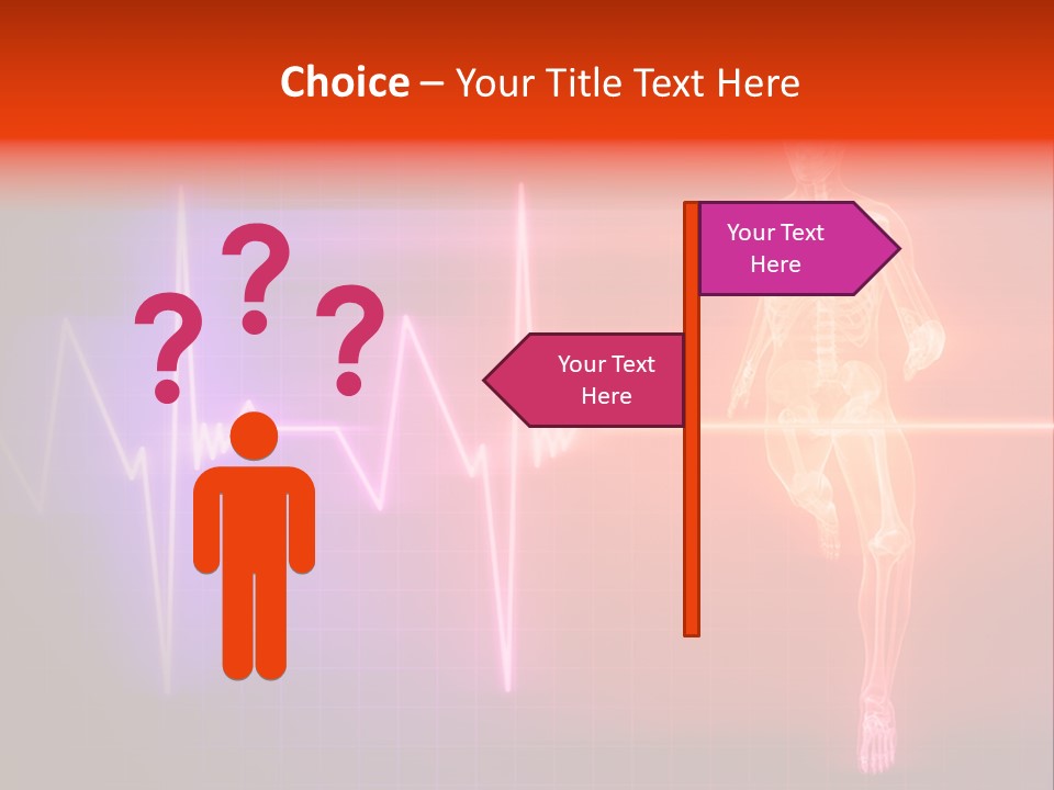 Education Disease Graph PowerPoint Template