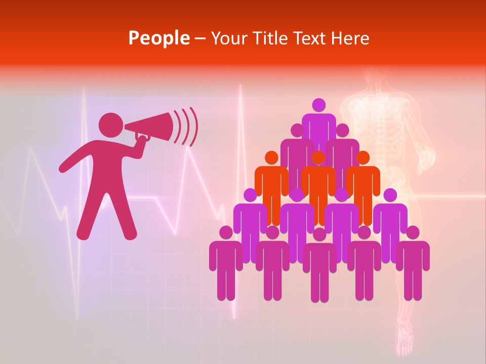 Education Disease Graph PowerPoint Template