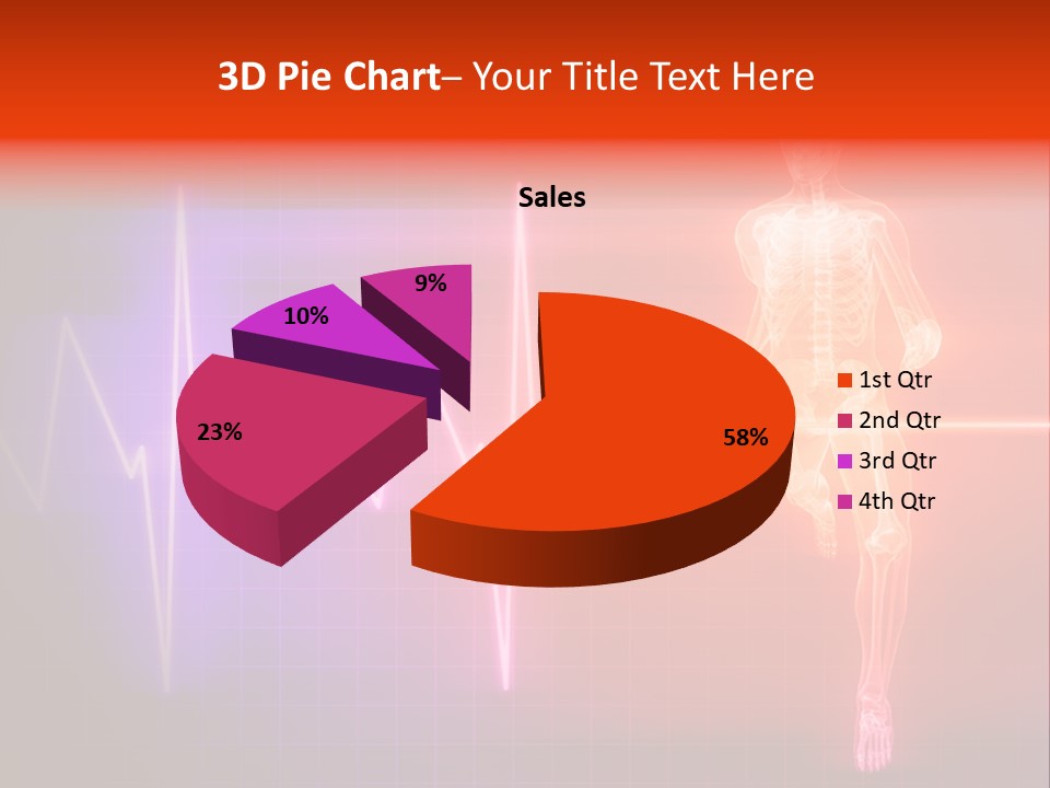 Education Disease Graph PowerPoint Template