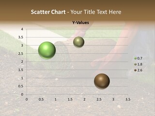 Gardening Detail Grass PowerPoint Template