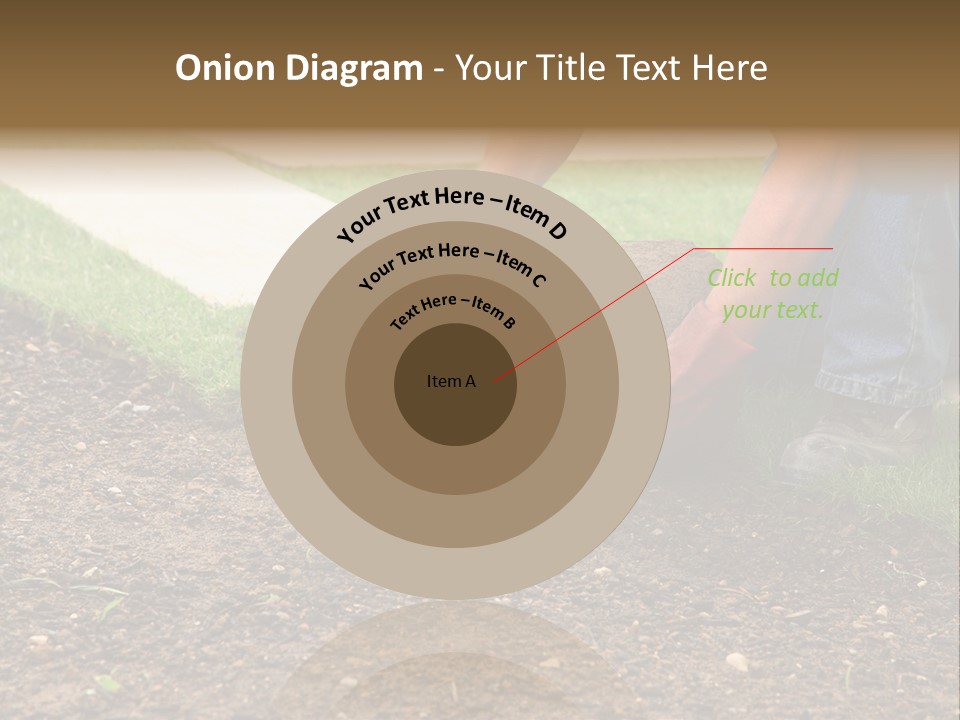 Gardening Detail Grass PowerPoint Template