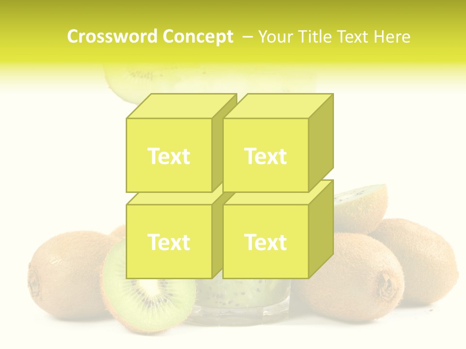 Juice Fruit Cold PowerPoint Template