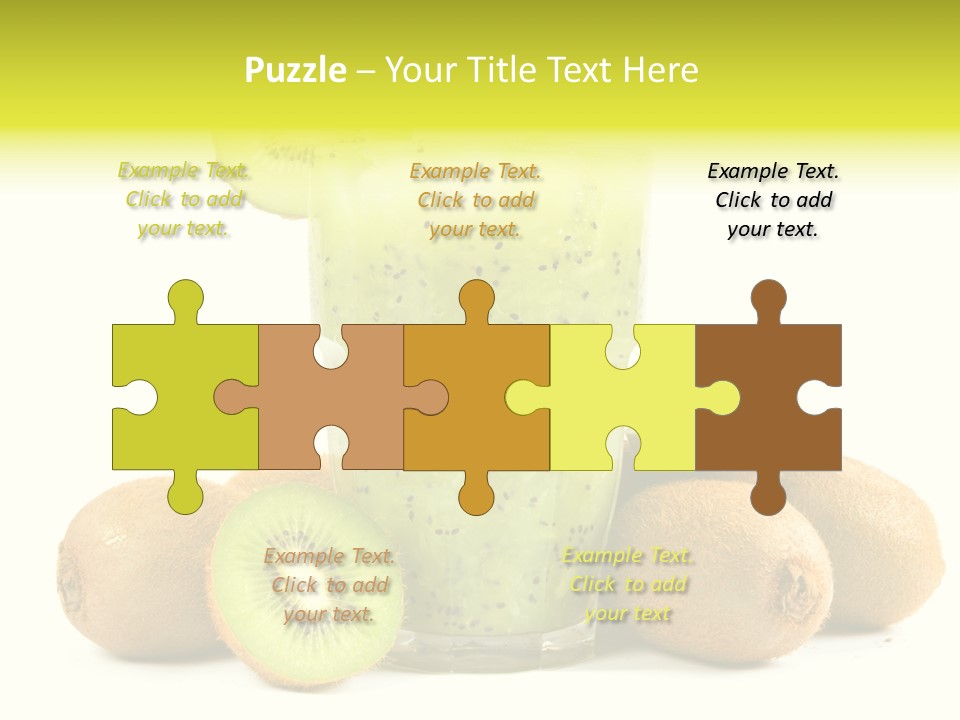 Juice Fruit Cold PowerPoint Template