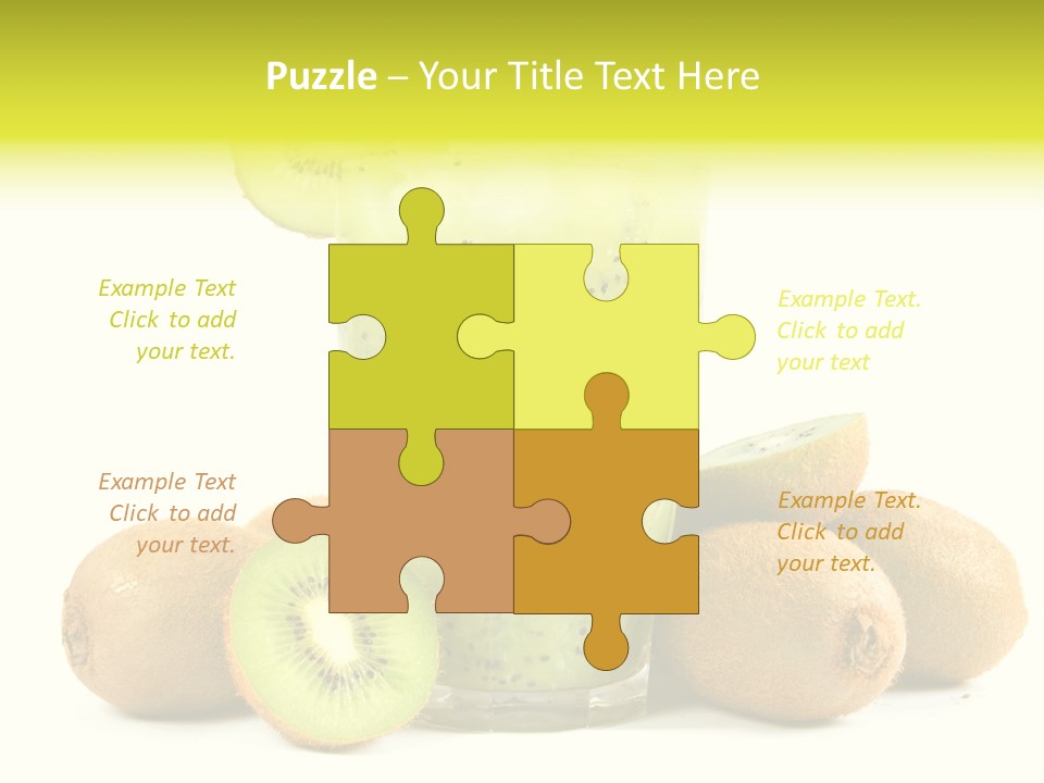 Juice Fruit Cold PowerPoint Template