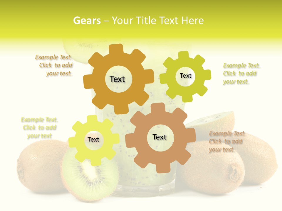 Juice Fruit Cold PowerPoint Template