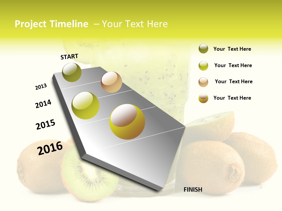 Juice Fruit Cold PowerPoint Template