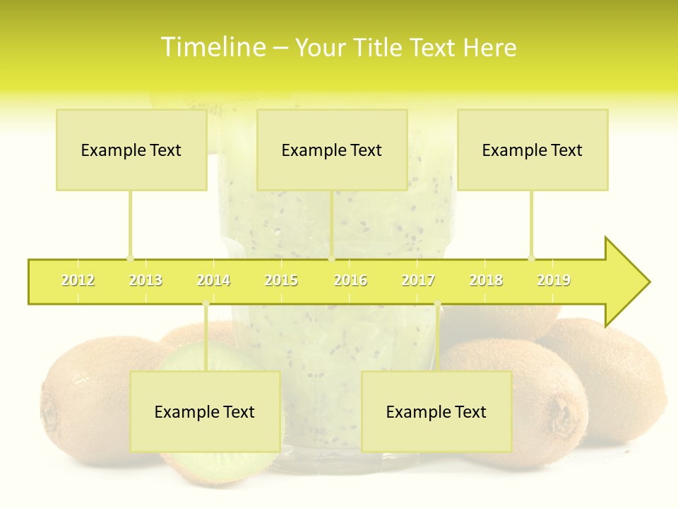 Juice Fruit Cold PowerPoint Template