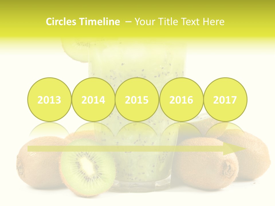 Juice Fruit Cold PowerPoint Template
