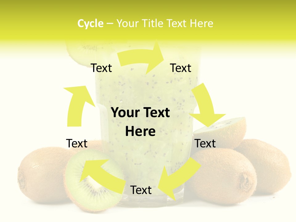 Juice Fruit Cold PowerPoint Template