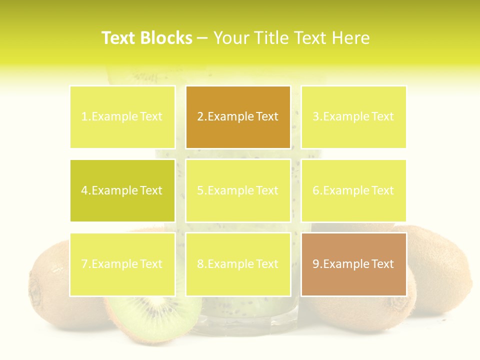 Juice Fruit Cold PowerPoint Template