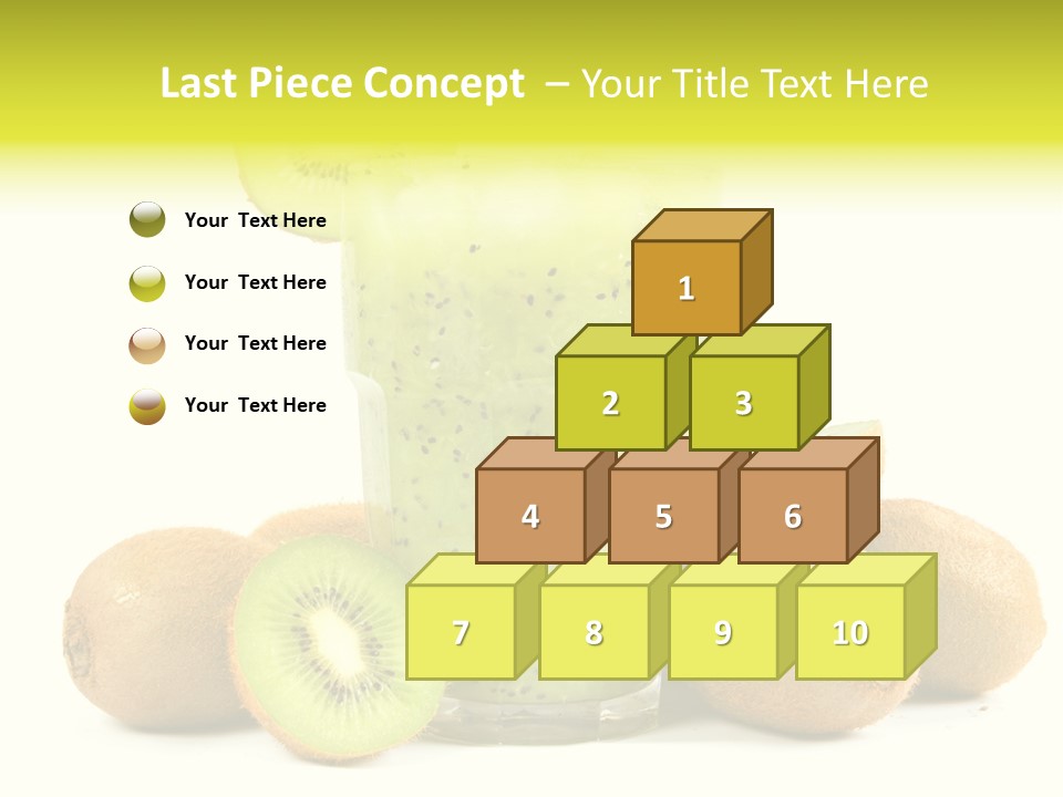 Juice Fruit Cold PowerPoint Template