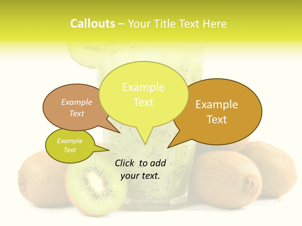 Juice Fruit Cold PowerPoint Template