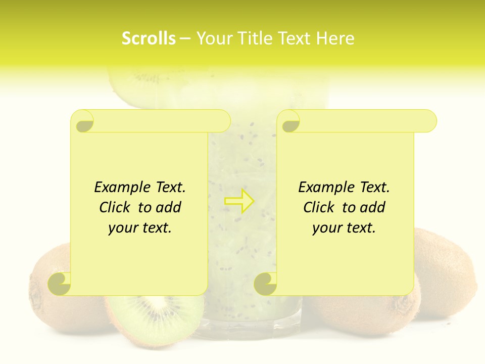 Juice Fruit Cold PowerPoint Template