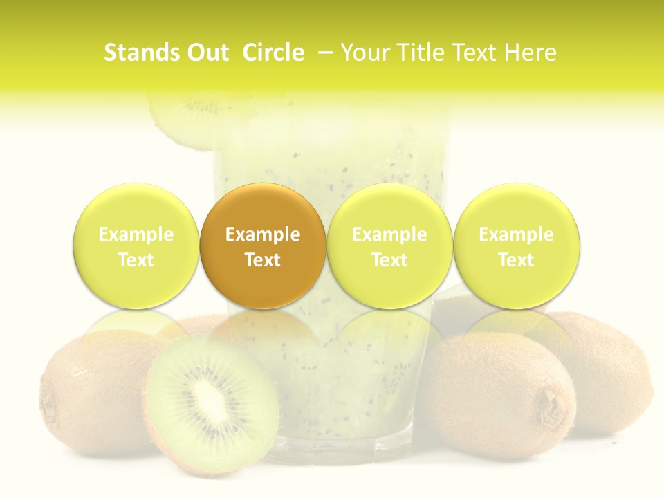 Juice Fruit Cold PowerPoint Template