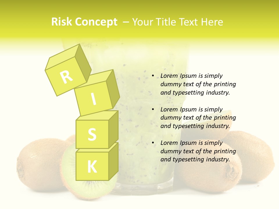 Juice Fruit Cold PowerPoint Template