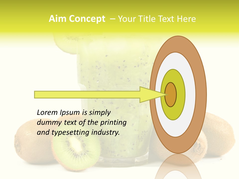 Juice Fruit Cold PowerPoint Template