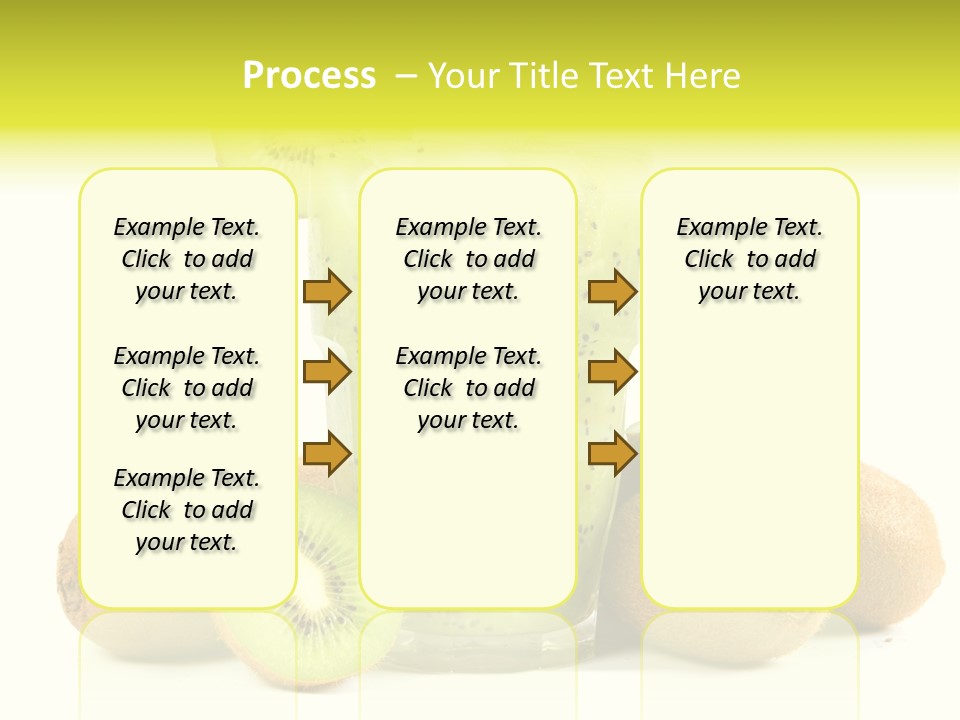 Juice Fruit Cold PowerPoint Template