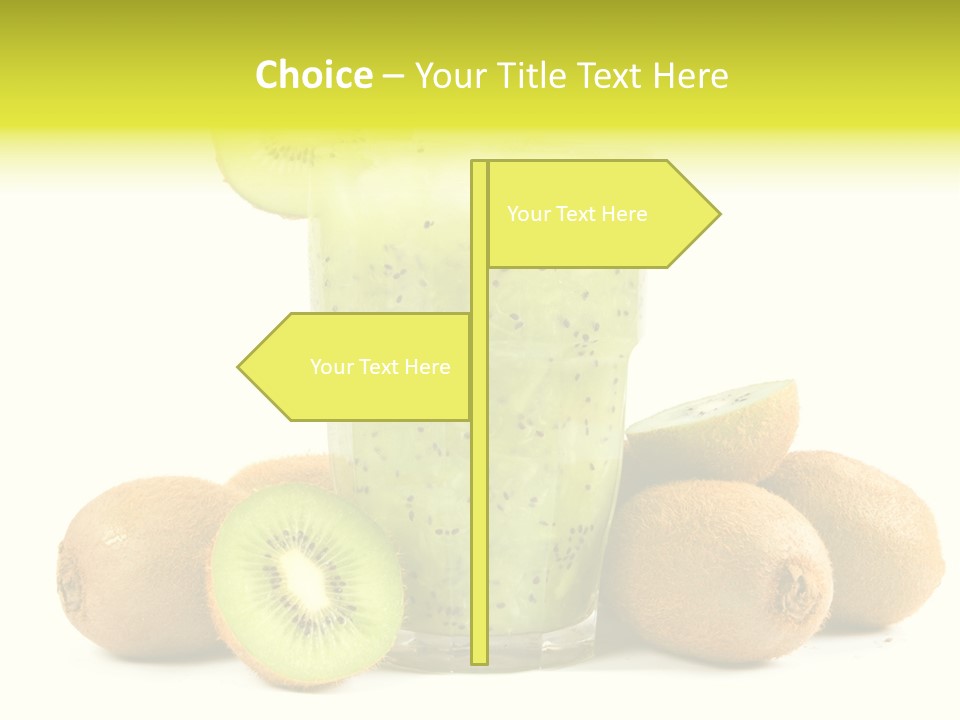 Juice Fruit Cold PowerPoint Template
