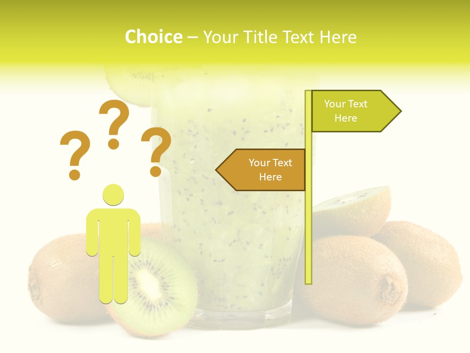 Juice Fruit Cold PowerPoint Template