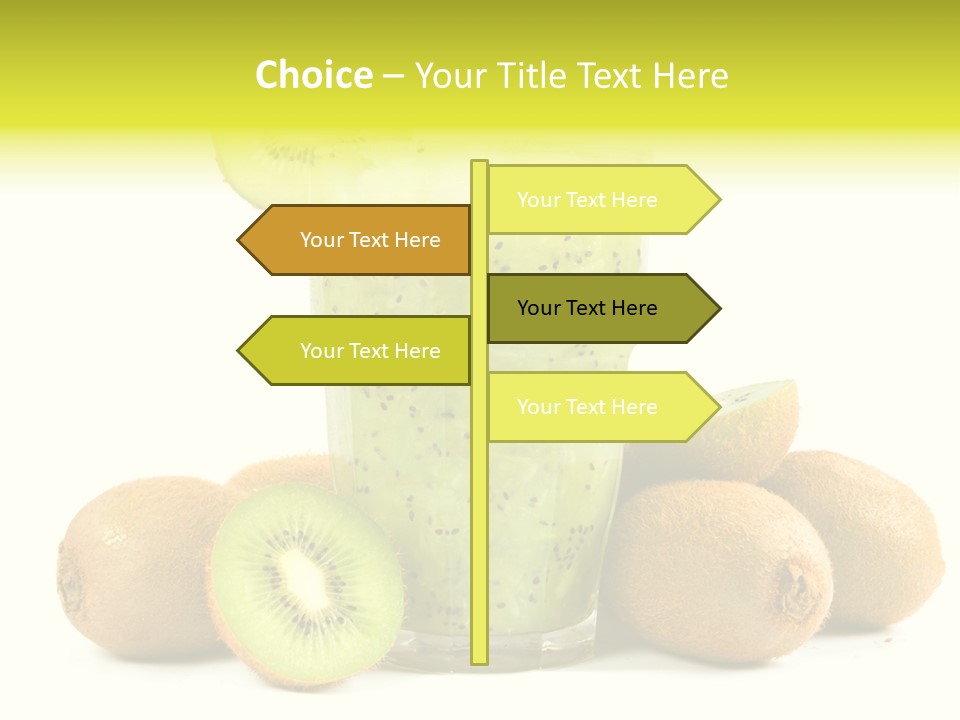 Juice Fruit Cold PowerPoint Template