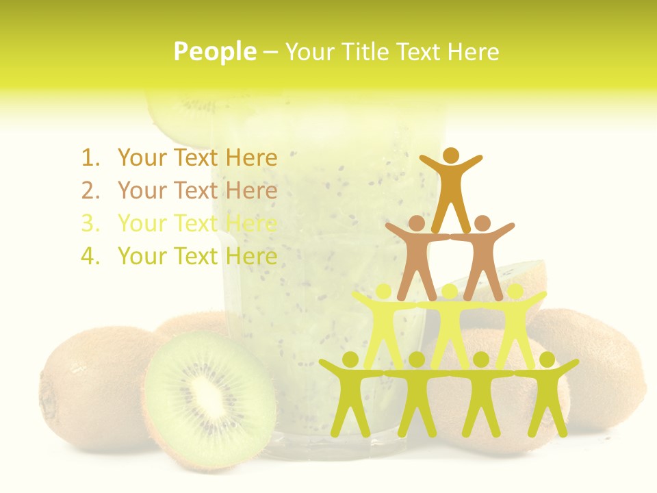 Juice Fruit Cold PowerPoint Template