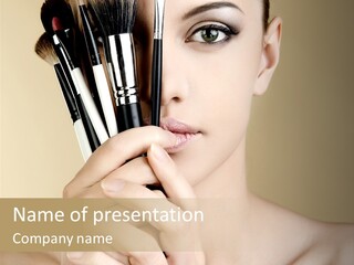 Charming Skin Human PowerPoint Template