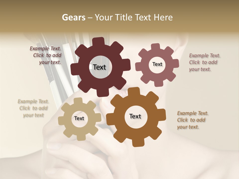 Charming Skin Human PowerPoint Template