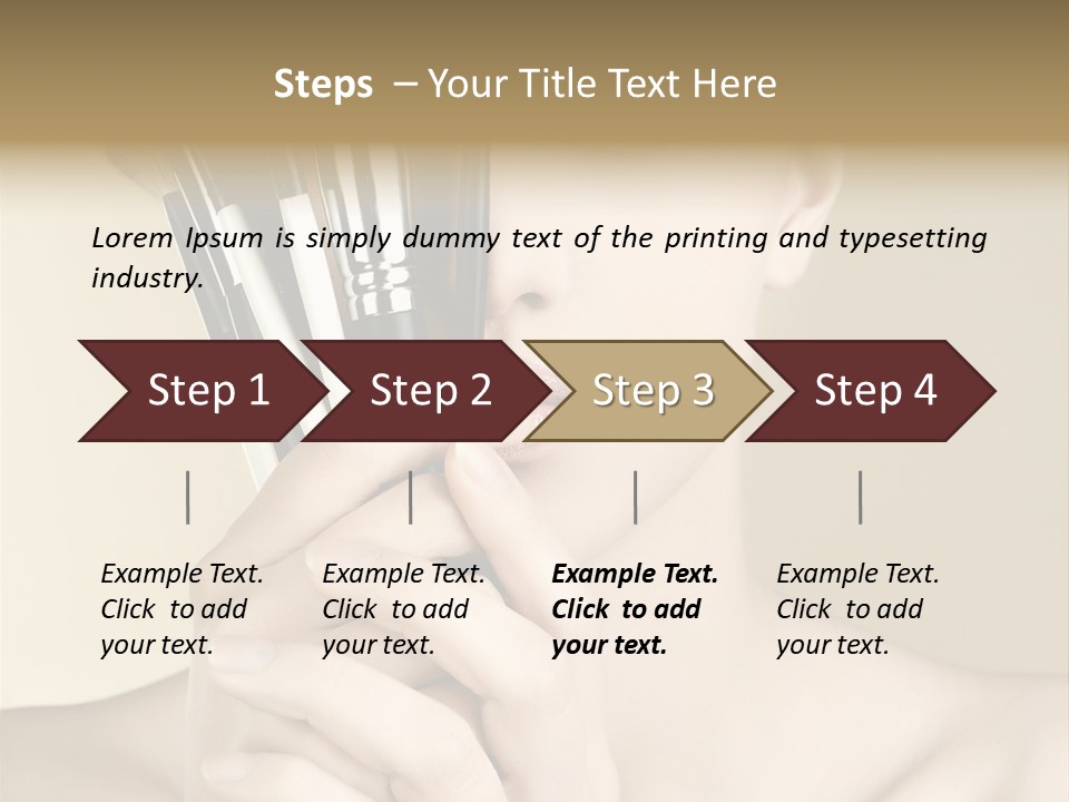 Charming Skin Human PowerPoint Template