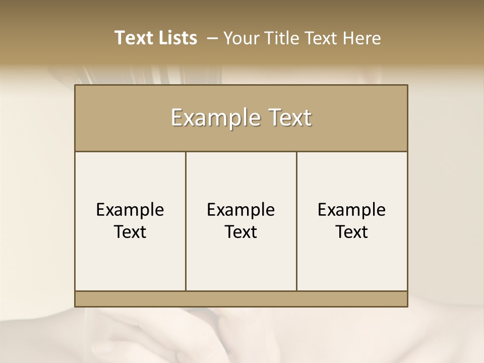 Charming Skin Human PowerPoint Template