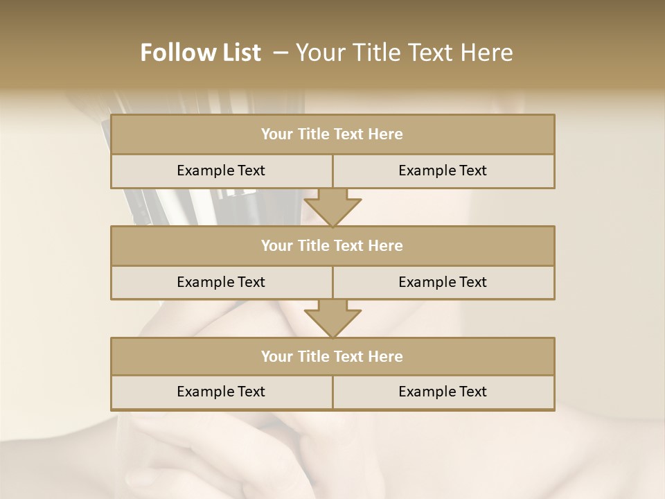 Charming Skin Human PowerPoint Template