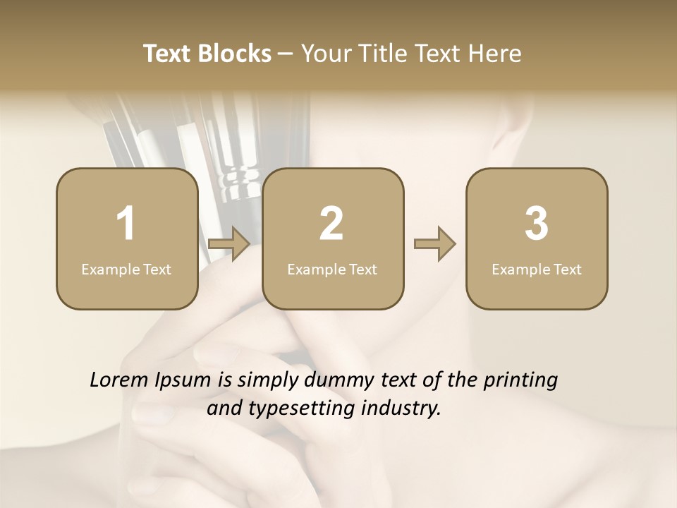 Charming Skin Human PowerPoint Template